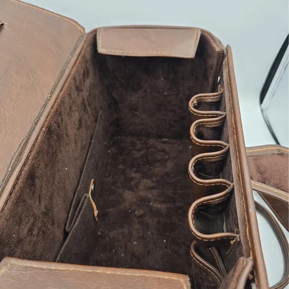 N/A brown leather